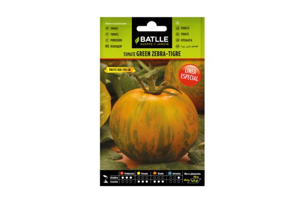 Tomate green zebra tigre batlle