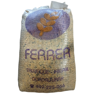 Saco de pipas para gallinas. Cereales Ferrer