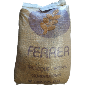 Saco de pienso para gallinas ponedoras. Cereales Ferrer