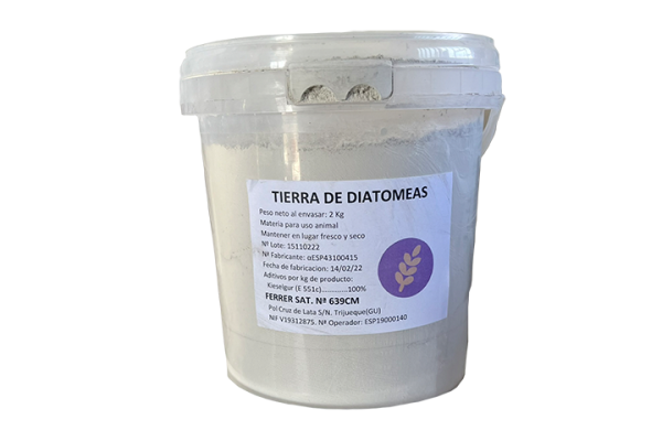 Tierras Diatomeas cubo 2Kg