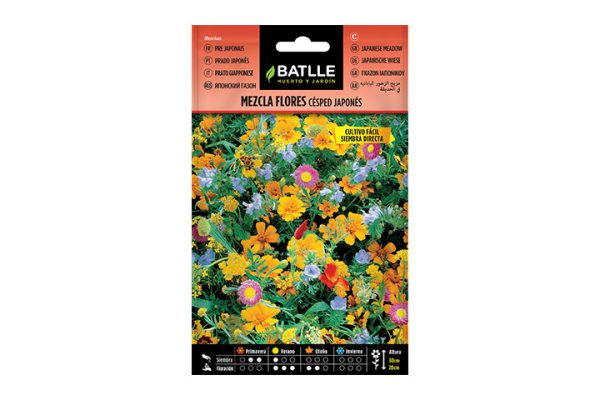 Semillas Batlle. Mezcla de flores césped japonés